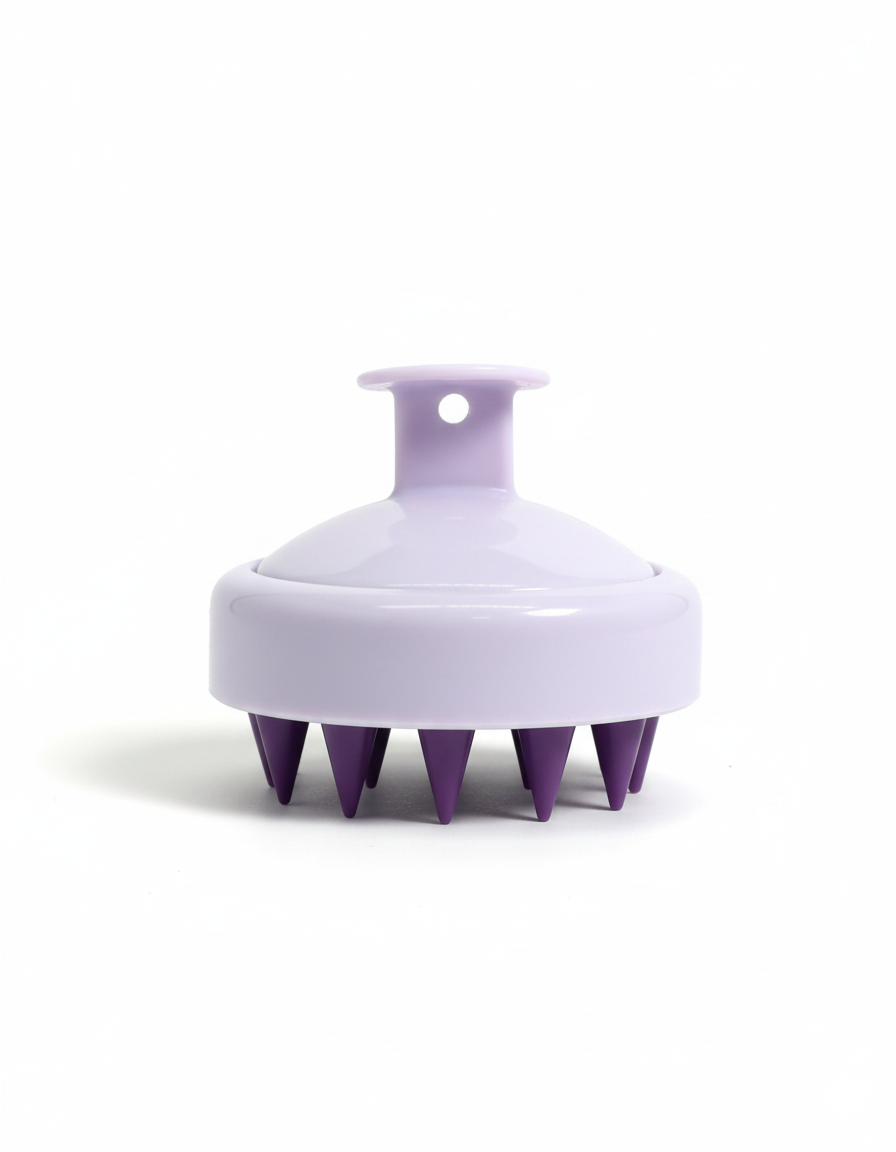 Silicone Scalp Massage Brush – Shampoo & Bath Comb