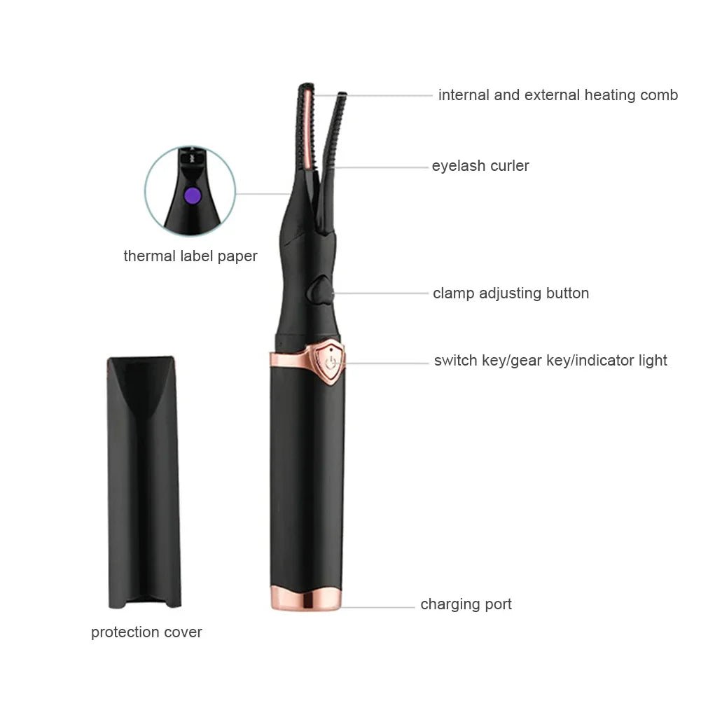 2 - in - 1 Heated Eyelash Curler USB - Healora Shop