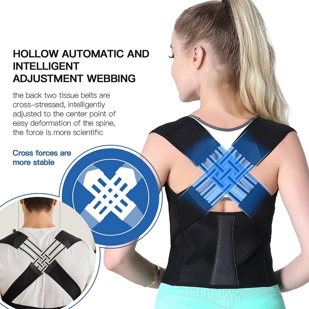 Back Brace Posture Support for Women and Men