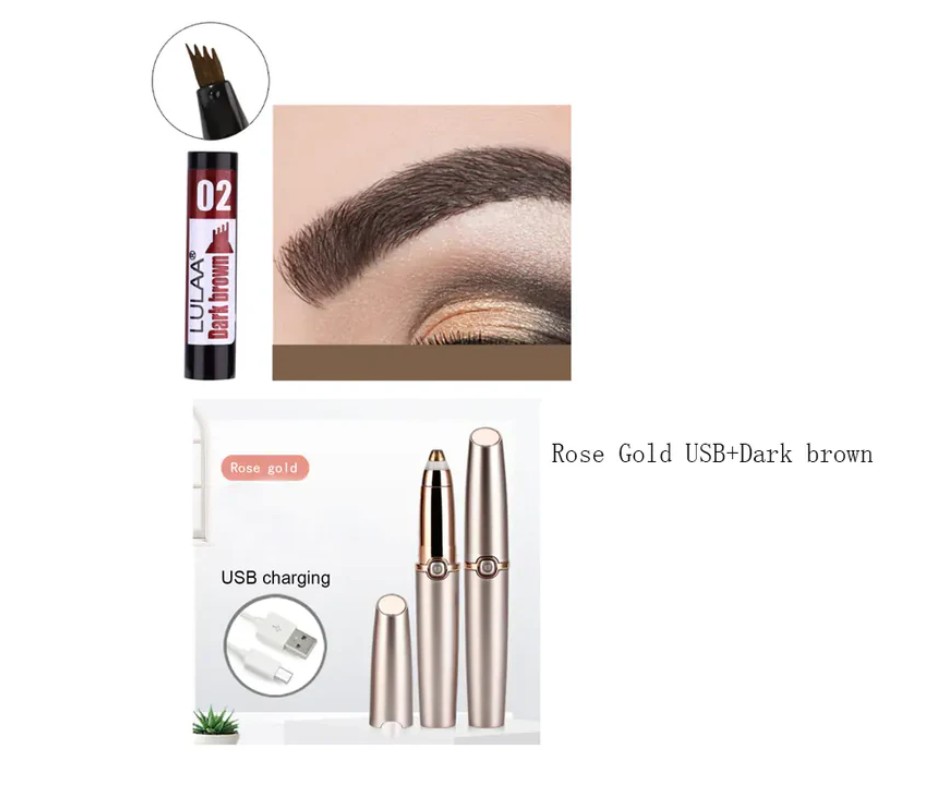 Electric Eyebrow Trimmer and Automatic Hair Remover