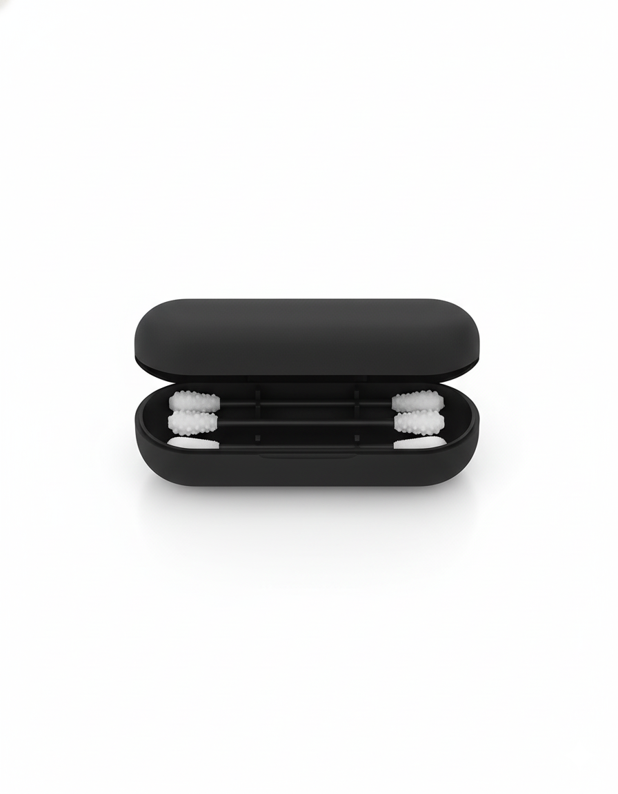 Reusable Silicone Cotton Swab -2 Pack