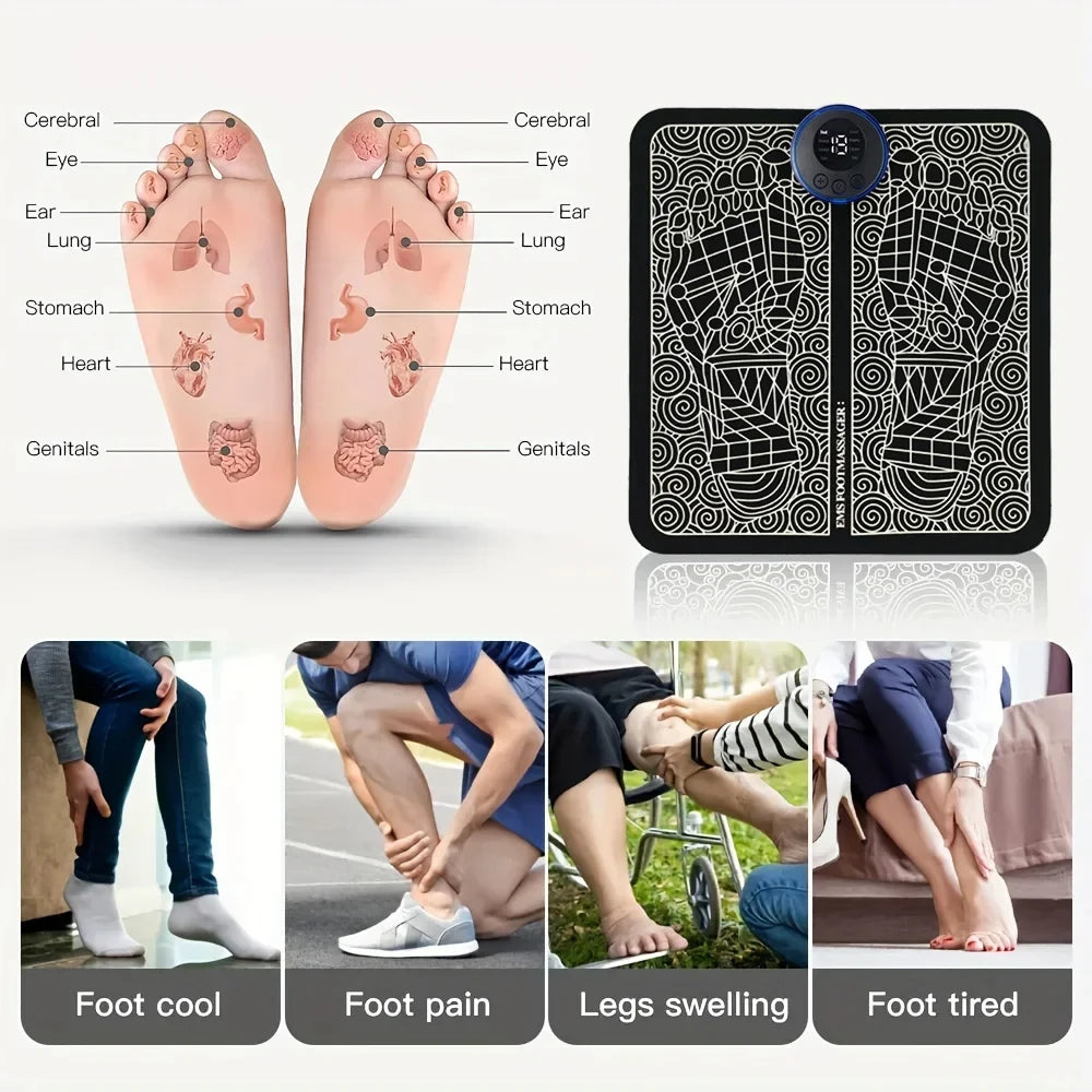 RelaxPulse™ Electric Foot Massage Pad