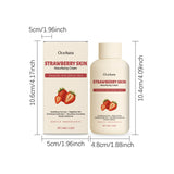 Strawberry Rejuvenating Body Cream Brightening Smooth Soft Skin Intensive Moisturizing for Dry Rough Skin Body Butter Cream