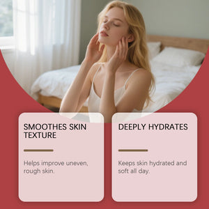 Strawberry Rejuvenating Body Cream Brightening Smooth Soft Skin Intensive Moisturizing for Dry Rough Skin Body Butter Cream