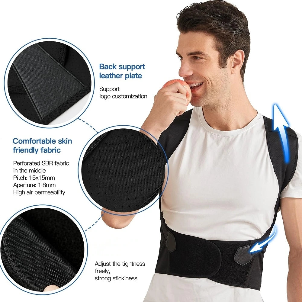 Back Brace Posture Support for Women and Men