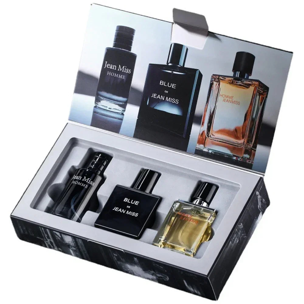 Men’s Perfume Gift Set – 3×90ml Long-Lasting Cologne