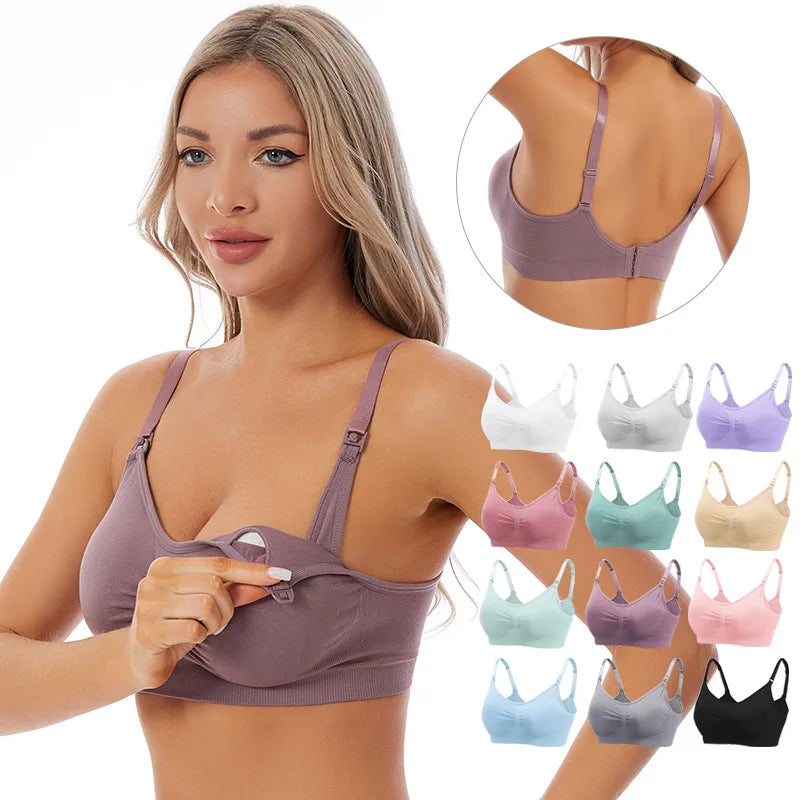 Cotton Maternity Nursing Bra – Seamless