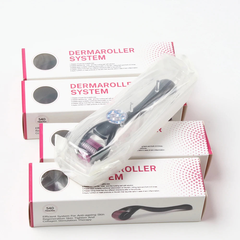 540 Derma Roller – 5-Piece Professional Set