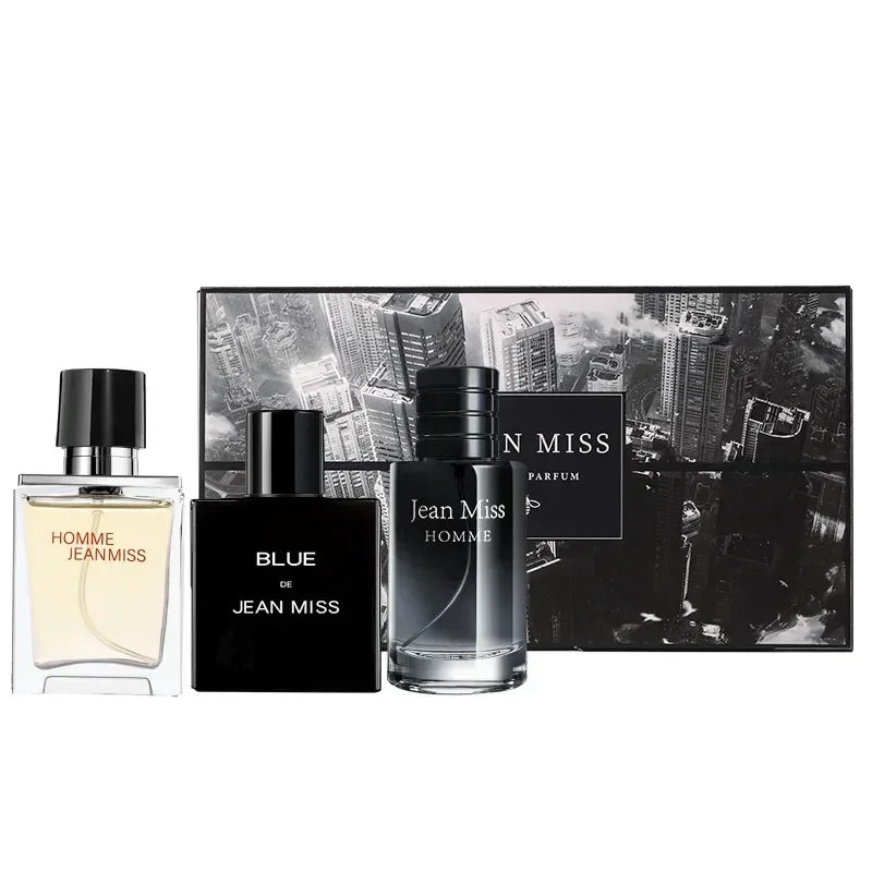 Men’s Perfume Gift Set – 3×90ml Long-Lasting Cologne