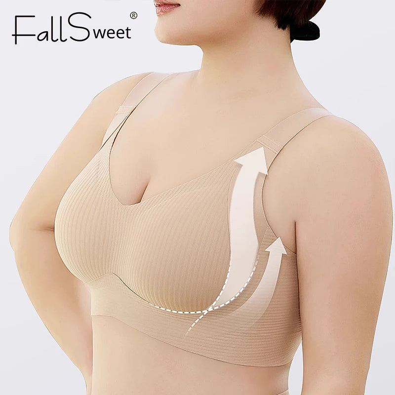 FallSweet Seamless Wireless Bra Set – 4 Pack