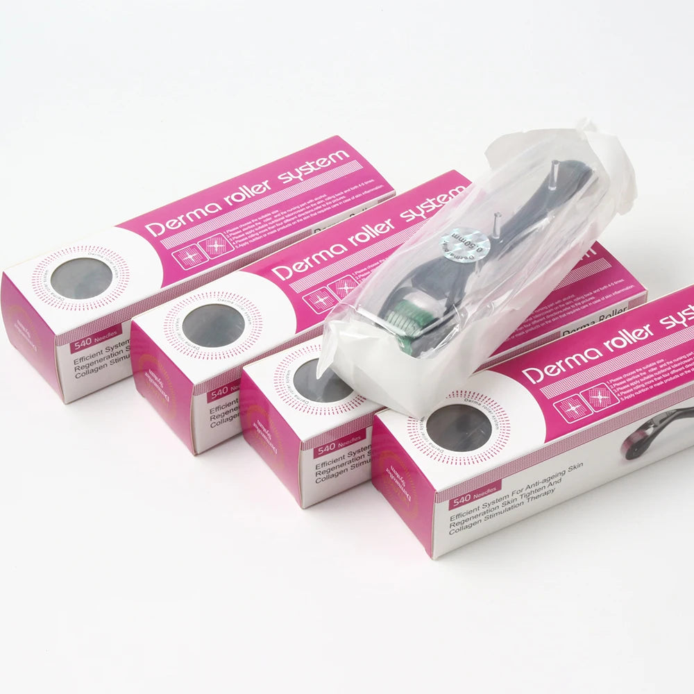 540 Derma Roller – 5-Piece Professional Set
