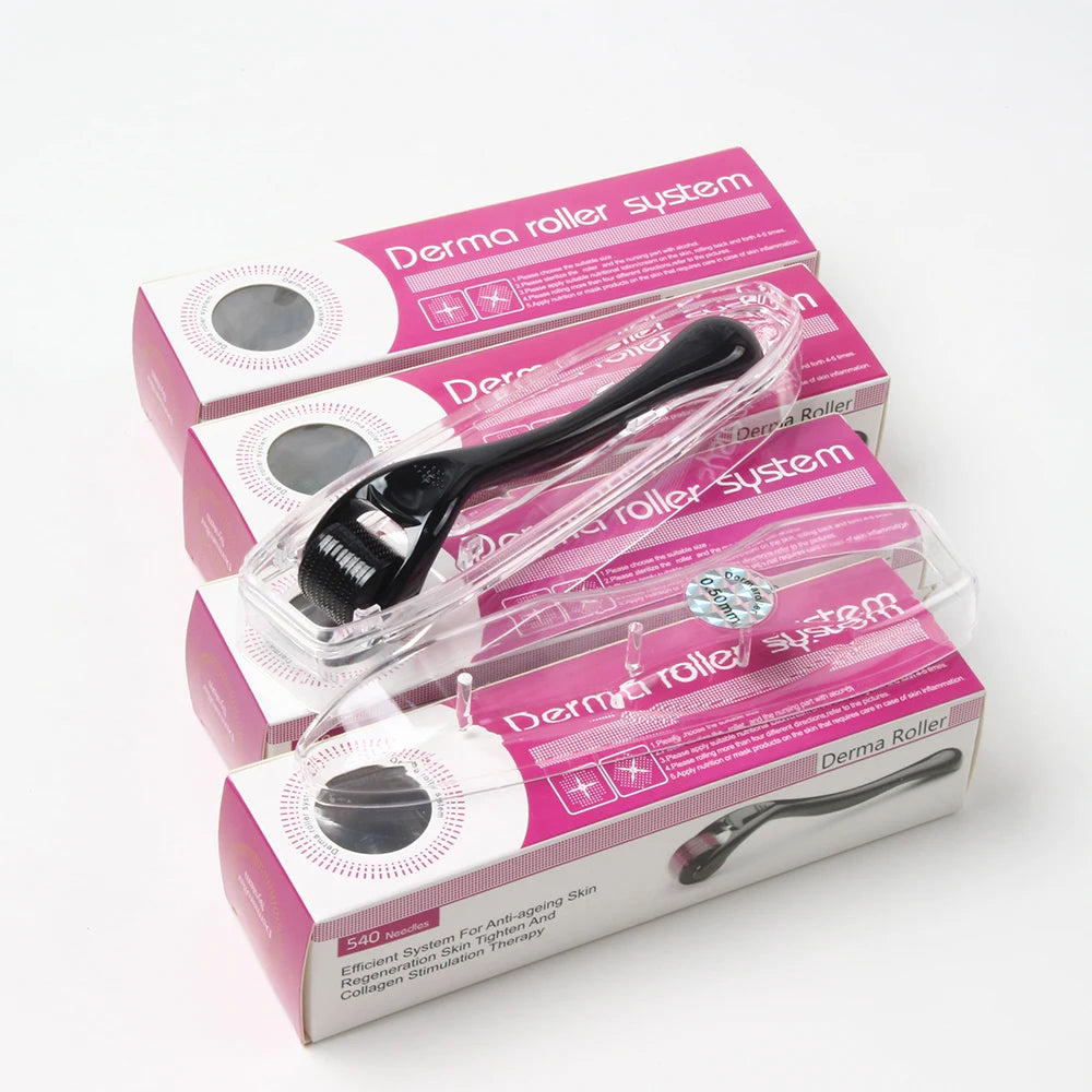 540 Derma Roller – 5-Piece Professional Set