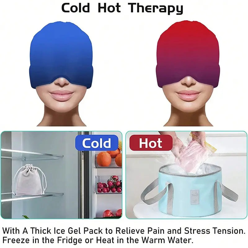 Cooling Migraine Relief Cap