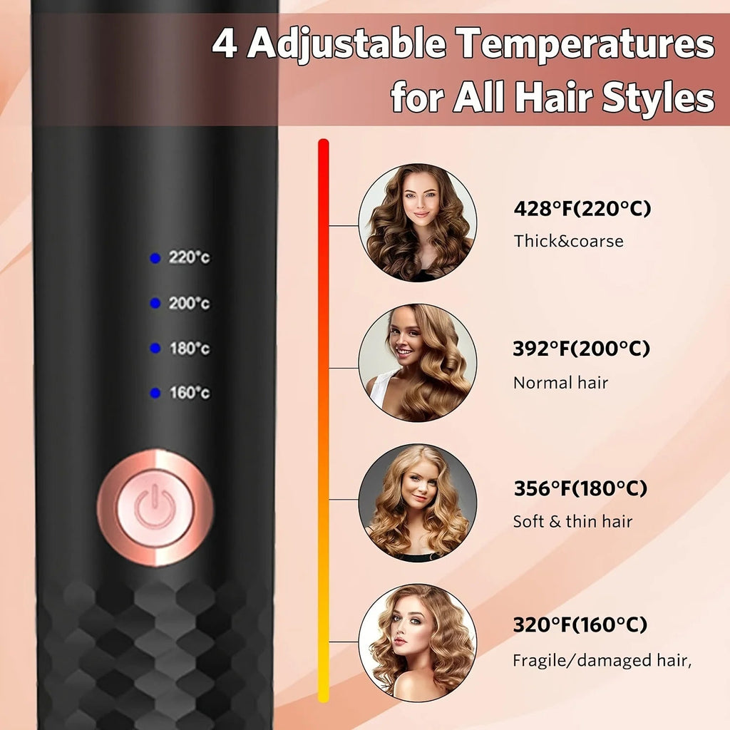 Automatic Ceramic Hair Curler – Air Spin Styler - Healora Shop