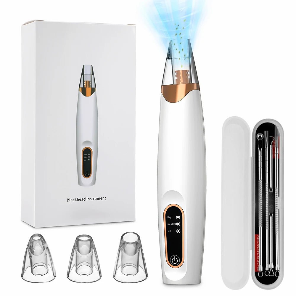 Electric Blackhead Remover Vacuum – Deep Pore Facial Cleaner - Healora Shop