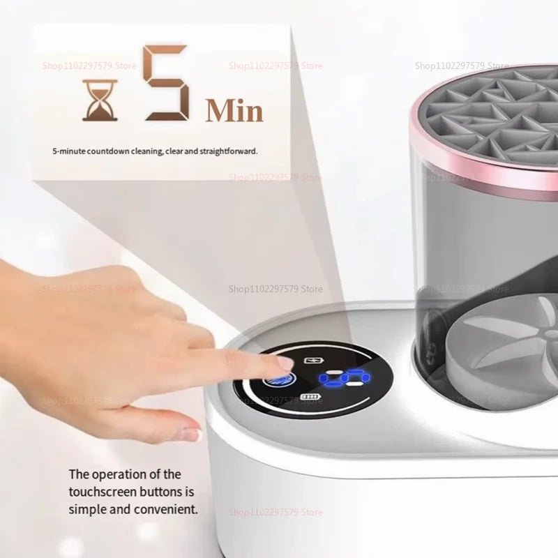 Electric Makeup Brush Cleaner – USB Charging & Dryer - Healora Shop