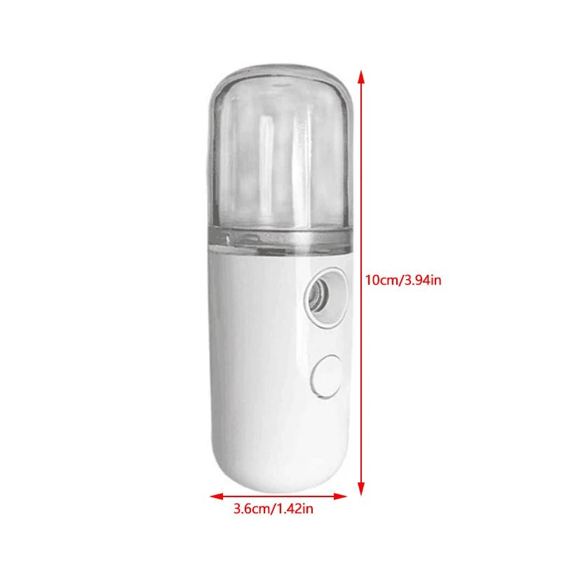 Mini Nano Face Steamer – USB Rechargeable Facial Mist Sprayer - Healora Shop