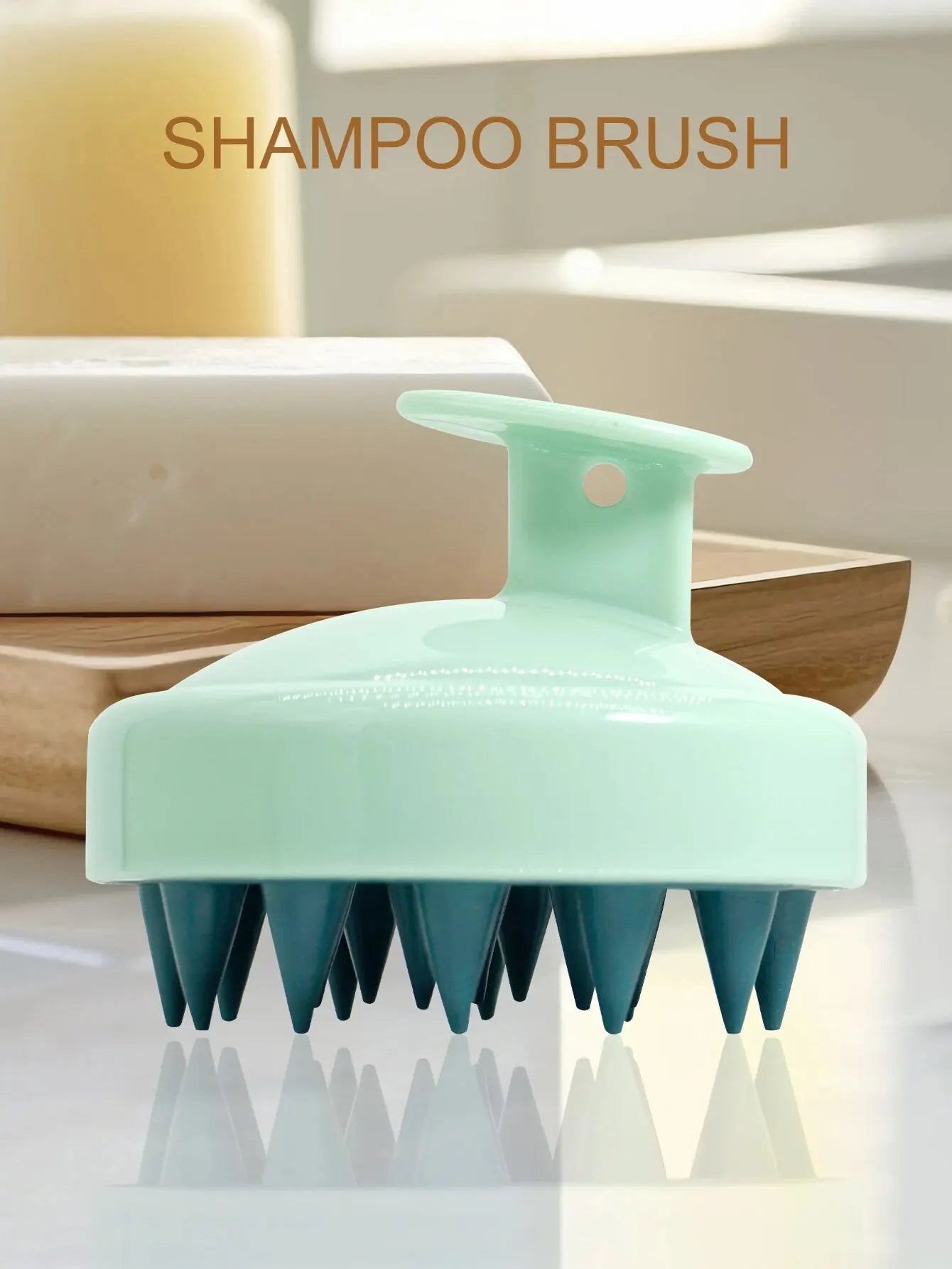 Silicone Scalp Massage Brush – Shampoo & Bath Comb - Healora Shop