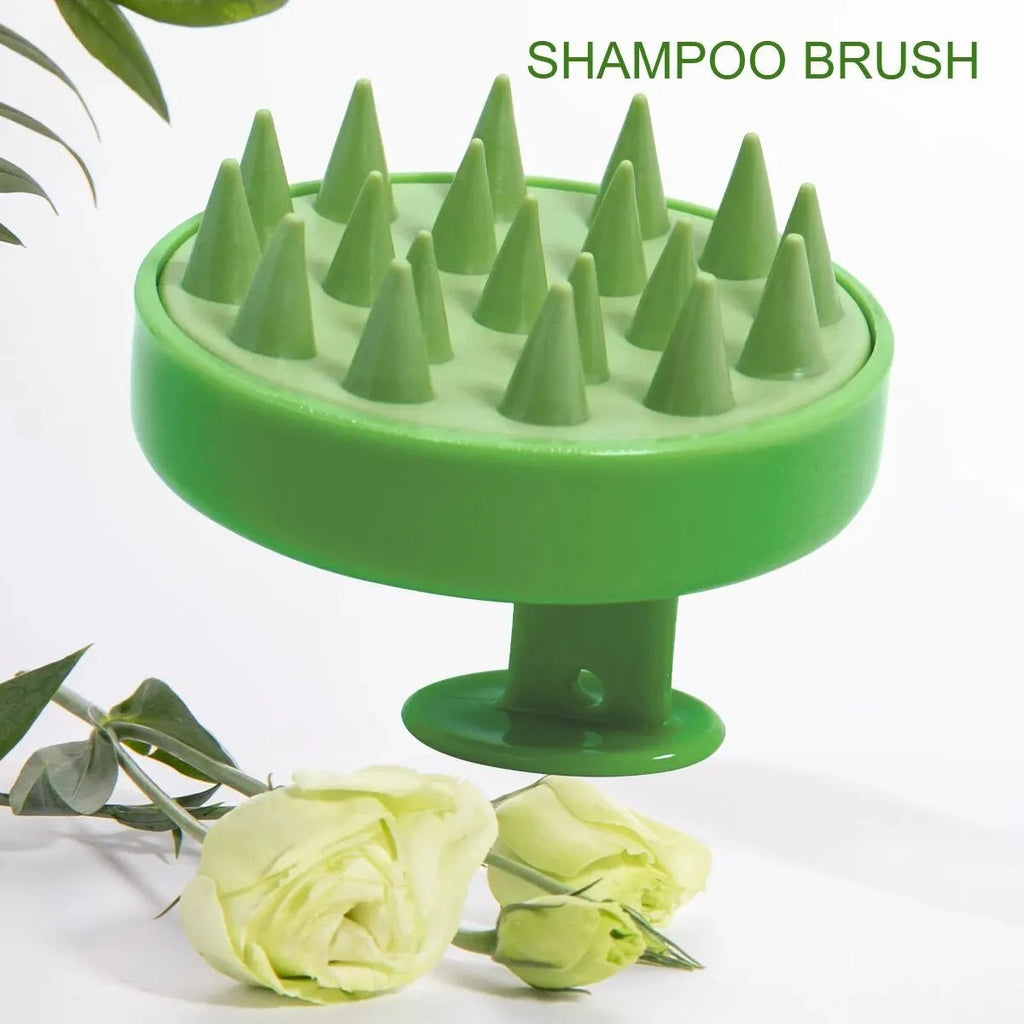 Silicone Scalp Massage Brush – Shampoo & Bath Comb - Healora Shop